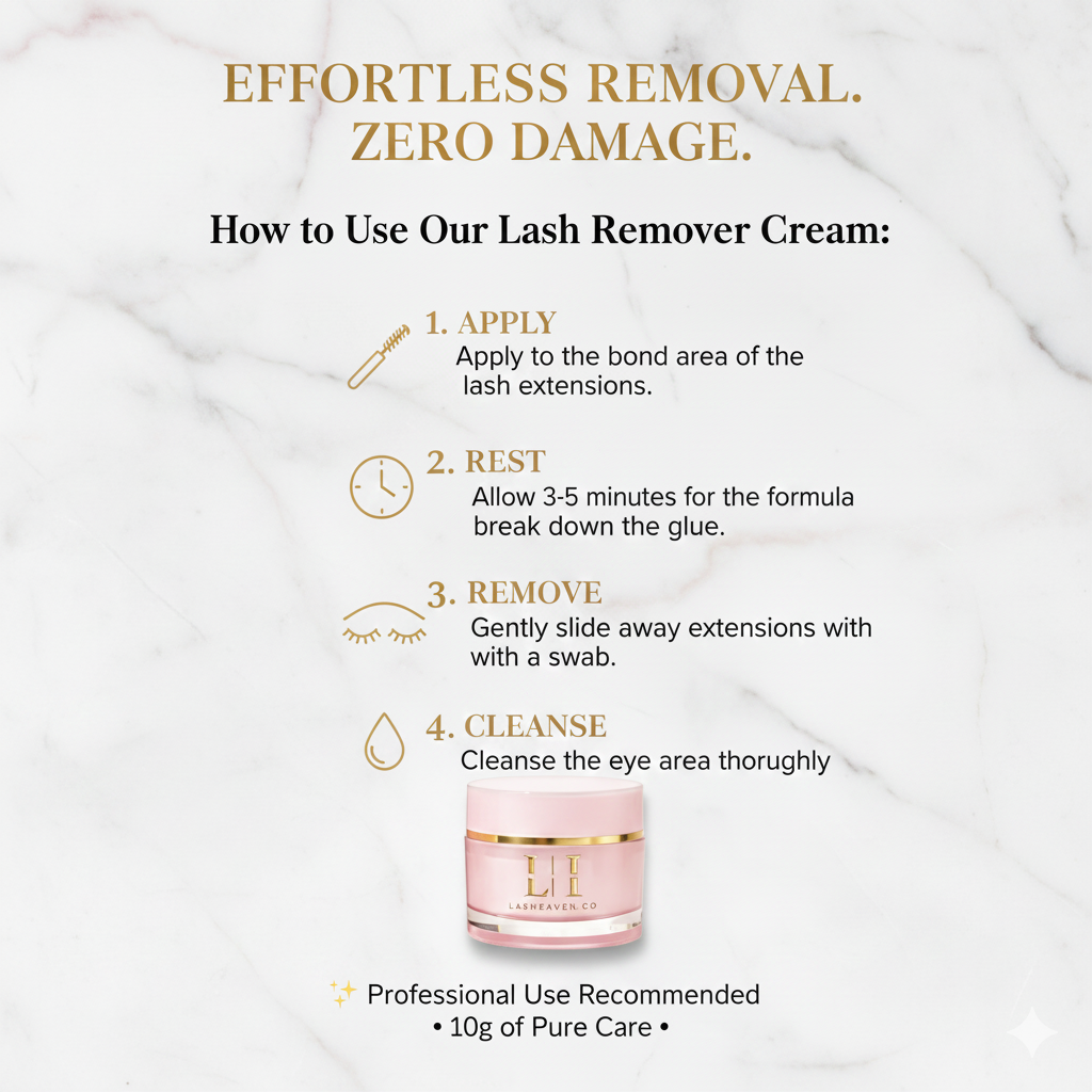 Sensitive Cream Lash Remover